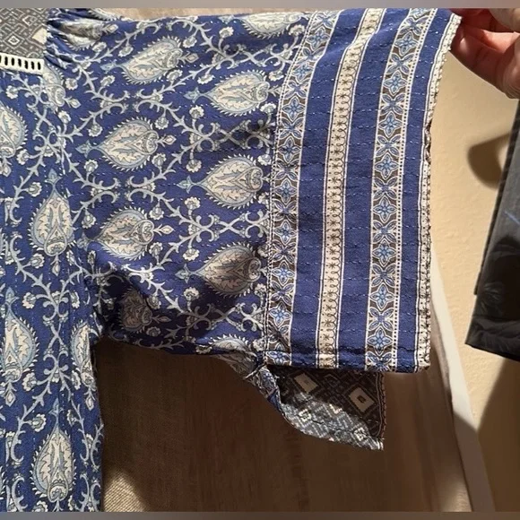 Spell and The Gypsy Collective RARE Oracle Indigo Dress/ Duster, Size Medium - Picture 8 of 10